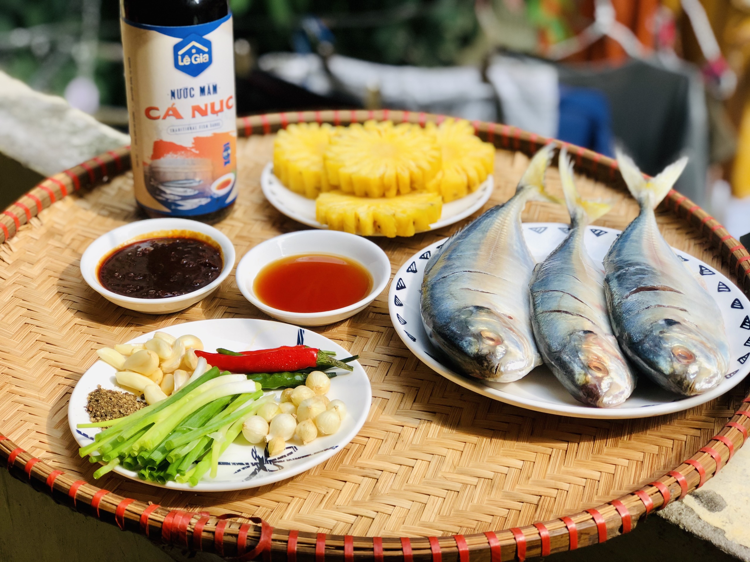 Nước mắm ca Nục Lê Gia can 2L