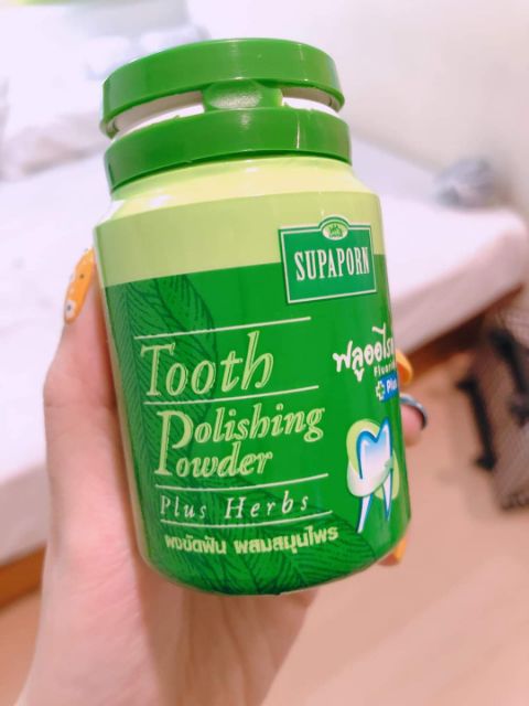 Bột Tẩy Trắng Răng Supaporn Tooth Thái Lan