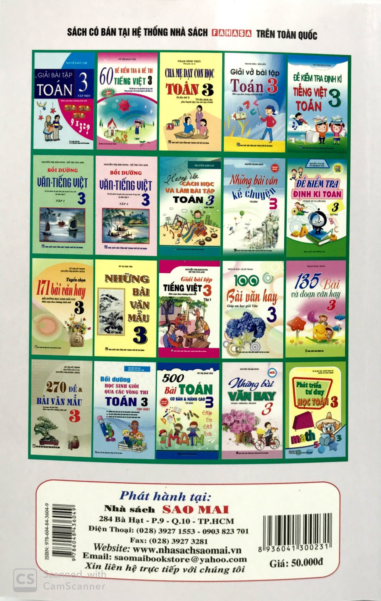 Fahasa - 60 Đề Kiểm Tra Và Đề Thi Toán 3