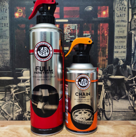 [HCM]Combo dưỡng sên rửa sên Megacools Ultralube Molywax