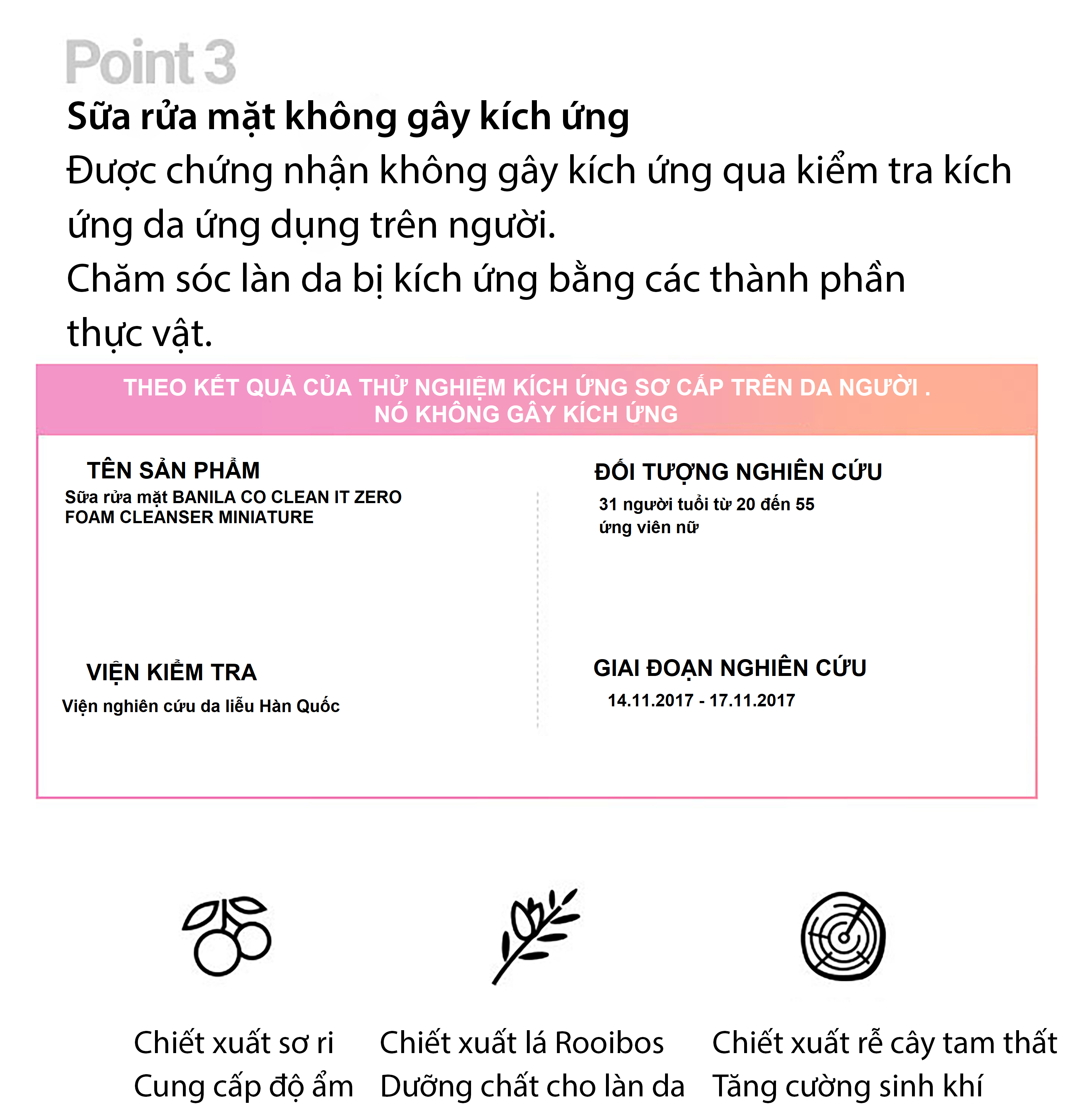 Sữa Rửa Mặt BANILA CO CLEAN IT ZERO FOAM CLEANSER MINIATURE Size Mini 8ml