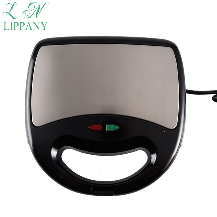 Electric sandwich makers, toaster bread toaster breakfast hamburger machine compact design plastic + Metal