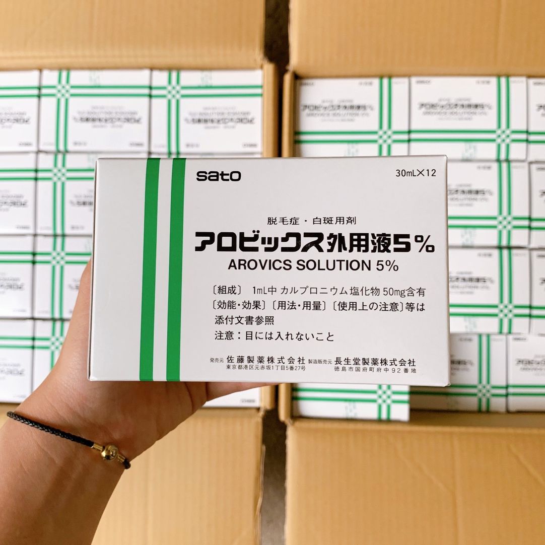 Kích Thích Mọc Tóc SATO - Hàng Bệnh Viện Nhật Bản