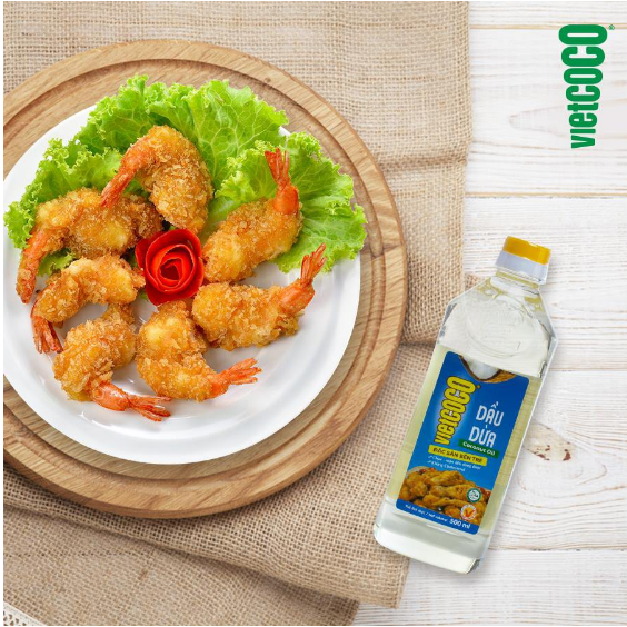 Dầu dừa tinh luyện vietcoco 1L