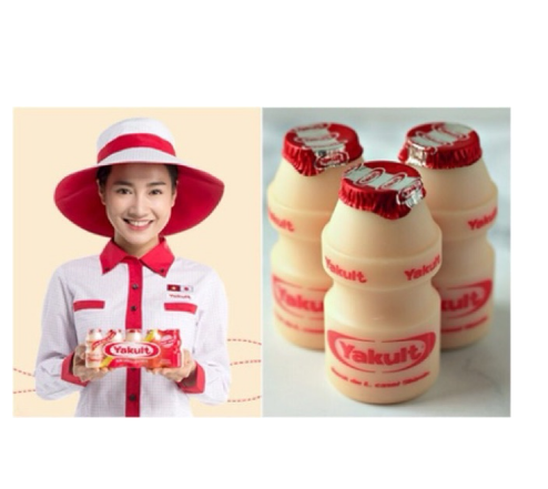 Sữa uống lên men yakult lóc 5 chai