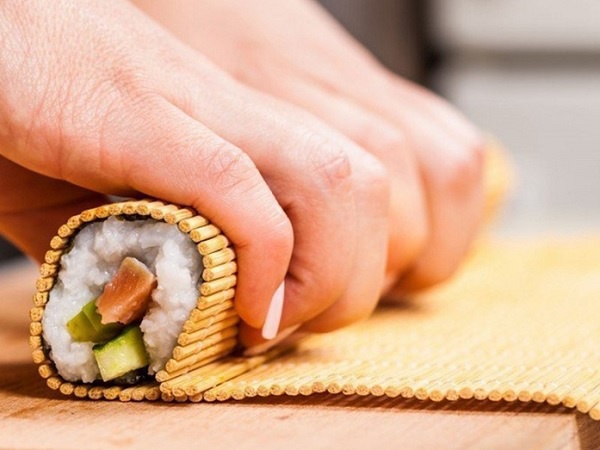 Mành tre cuốn sushi kimbab 30*40cm