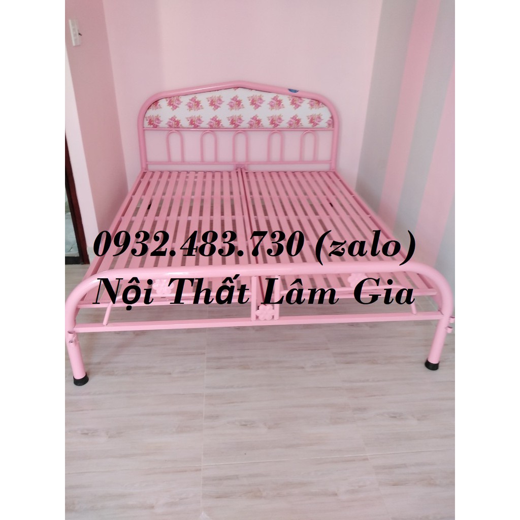 Giường sắt 1m8x2m