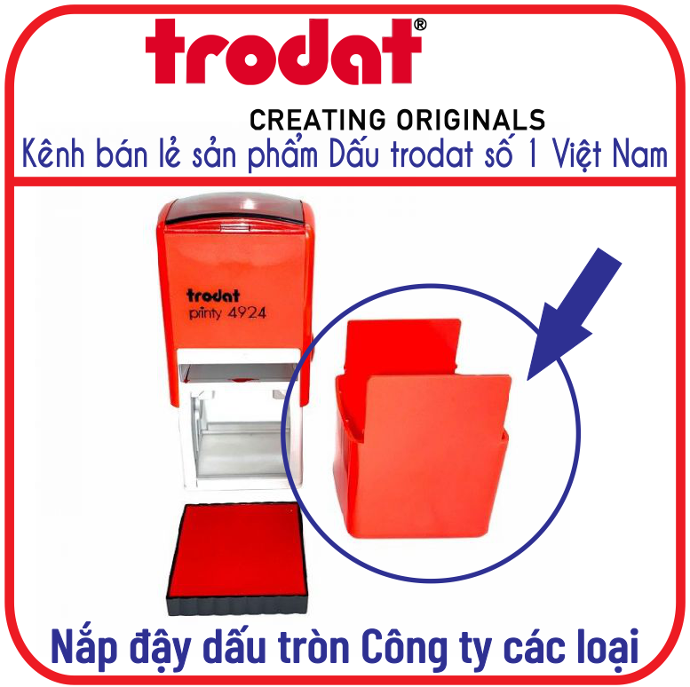 Nắp đậy dấu tròn công ty các loại