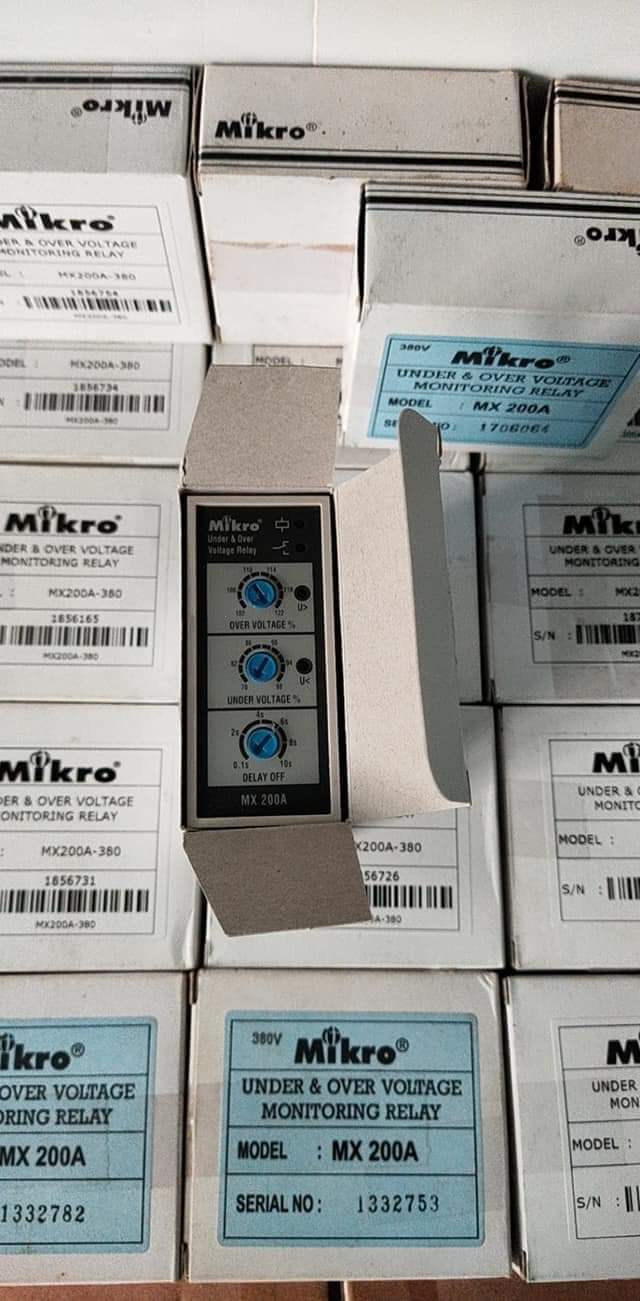 Rơle bảo vệ điện áp Mikro MX200A