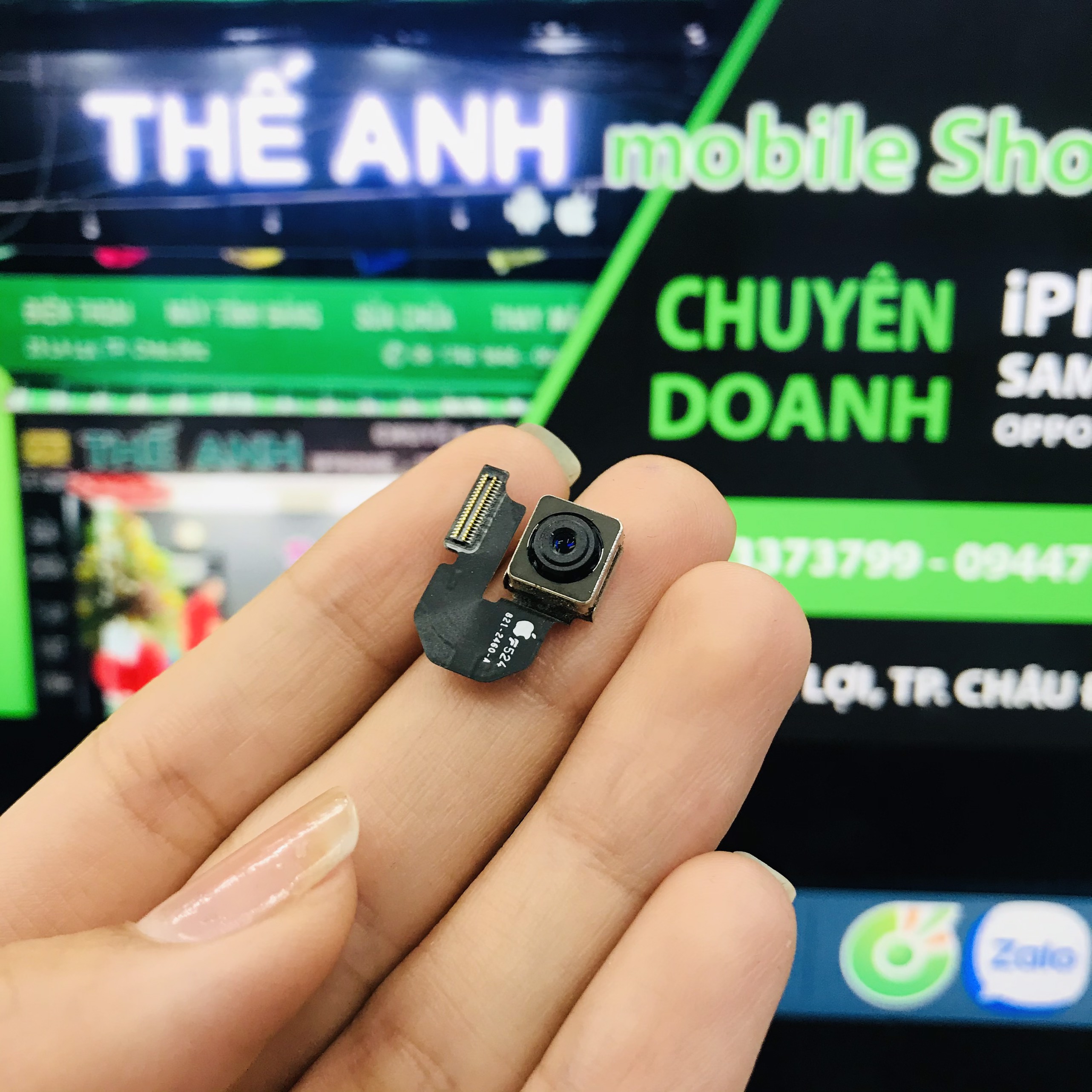 Camera sau táo 6G zin bóc máy , bảo hành lỗi