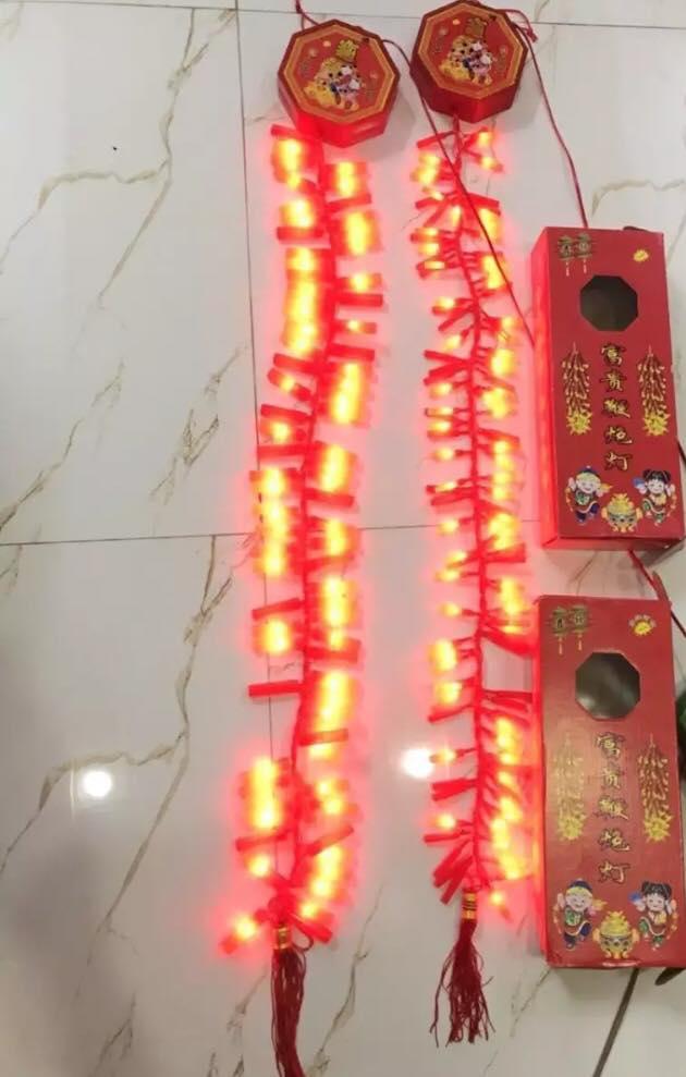 [HCM]Pháo Điện Tử Led  dài 12m