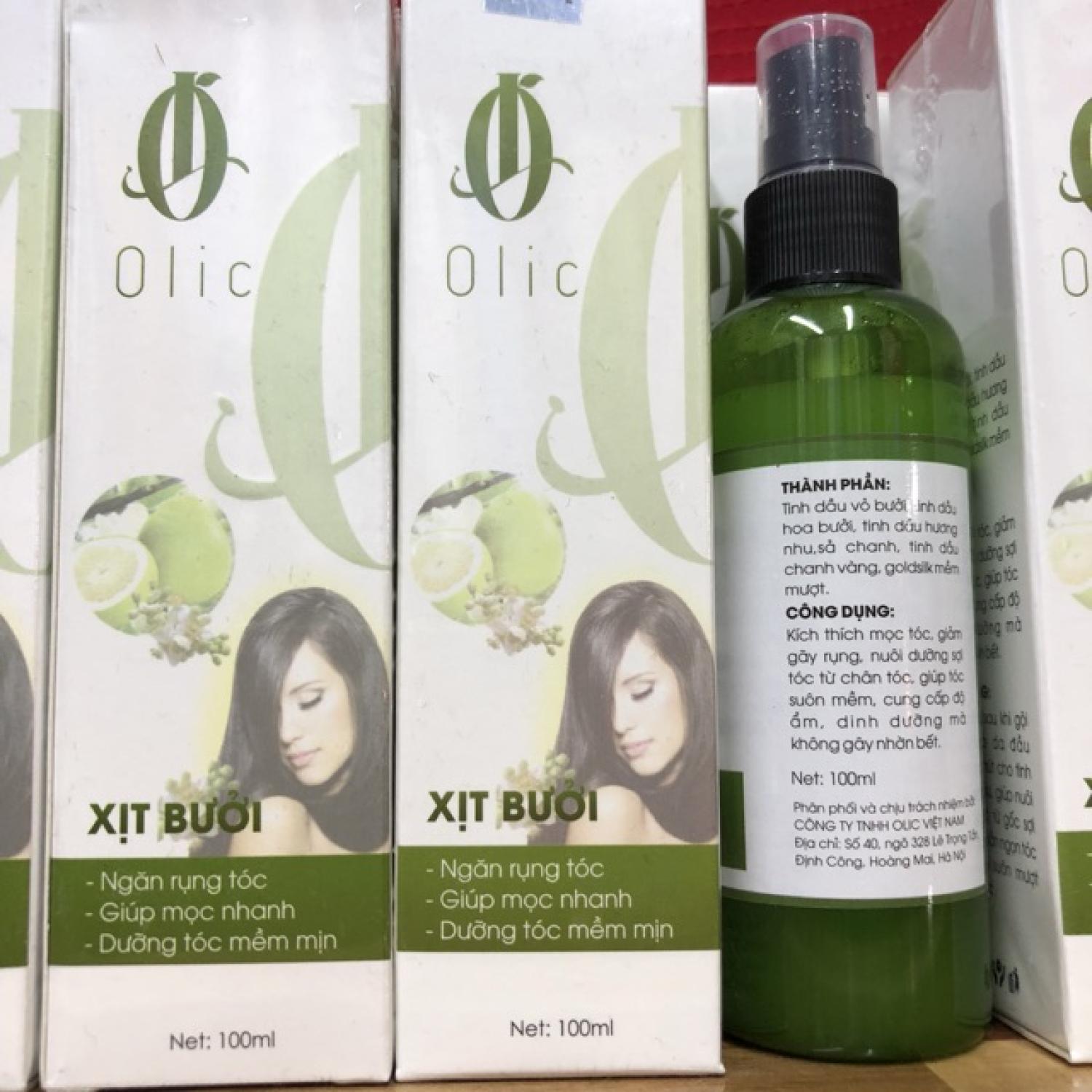Tinh dầu xịt bưởi thiên nhiên Olic