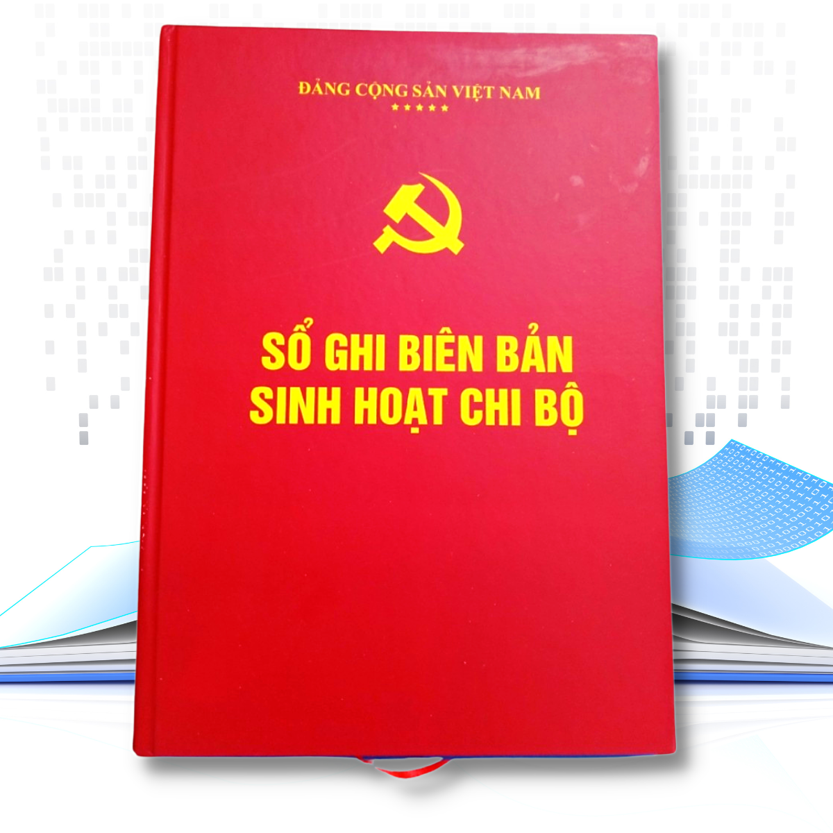 Sổ Ghi Biên Bản Sinh Hoạt Chi Bộ ( bìa cứng )