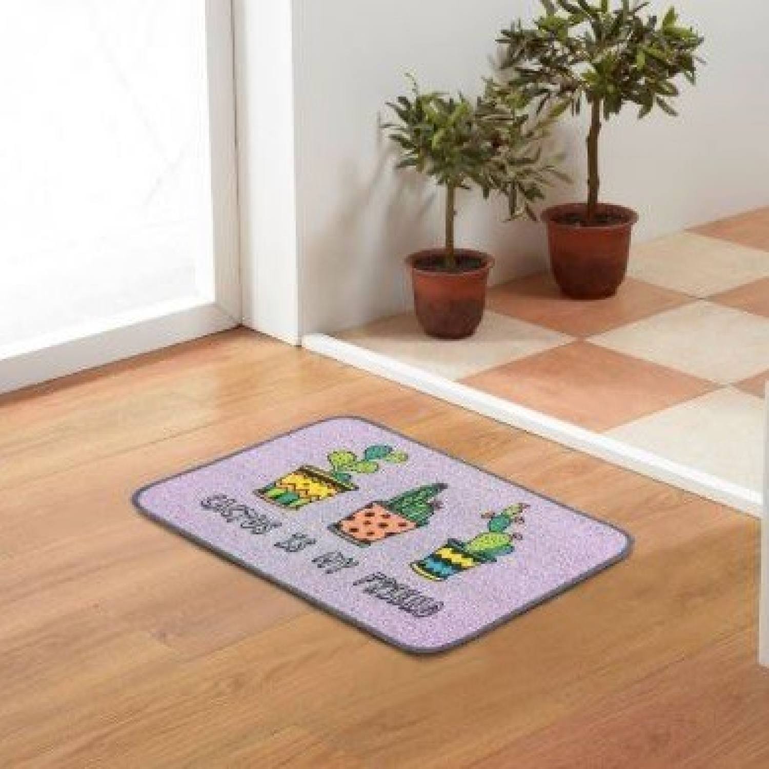 Thảm chùi chân CARMI 40*60 cotton (nhiều mẫu)