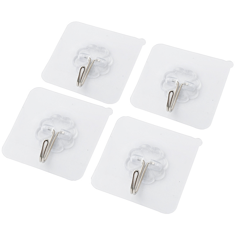 Set 5 móc treo dán tường siêu dính 6x6cm tiện dụng
