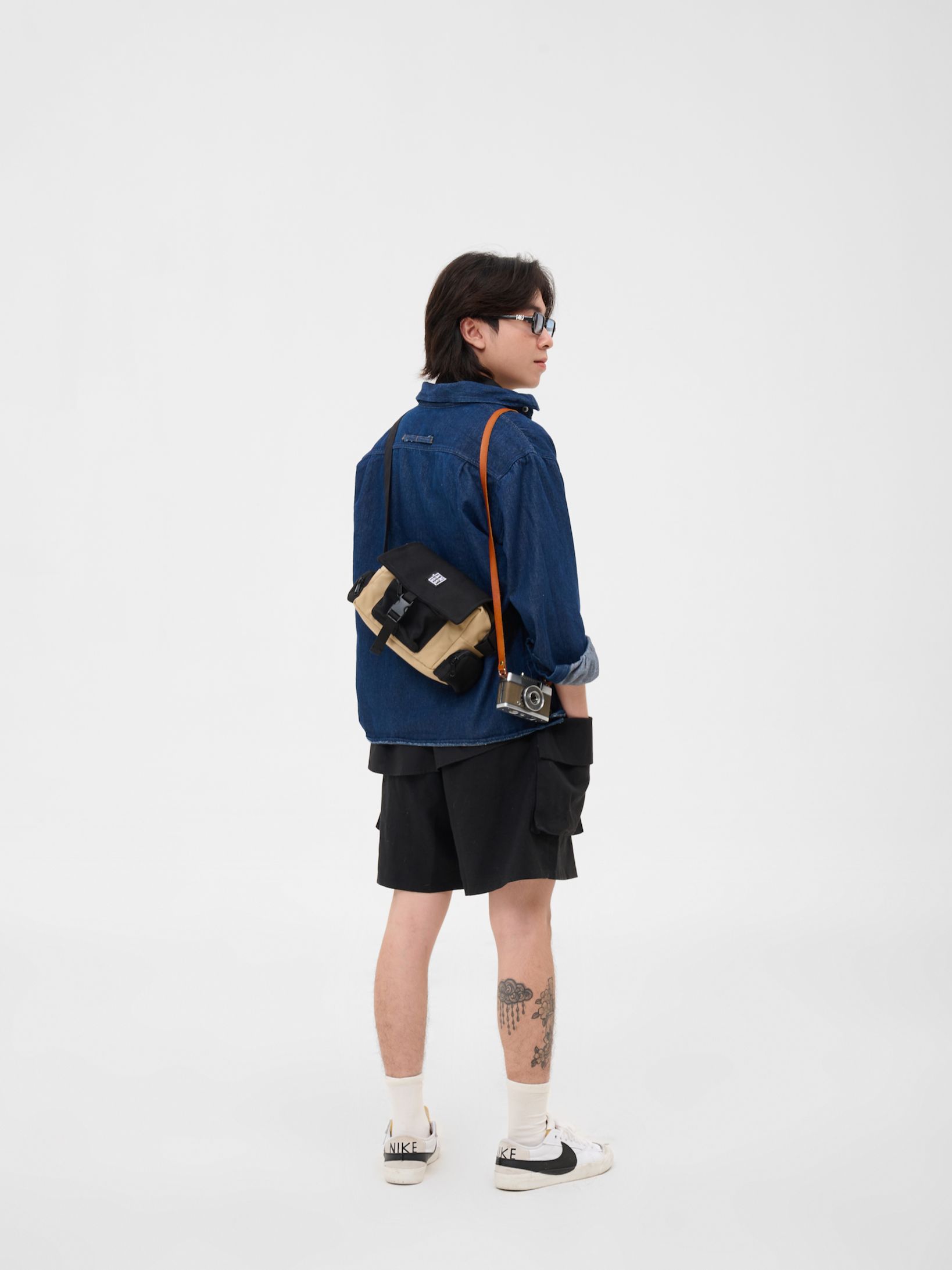 Jamlos Camera Crossbag - Túi máy ảnh camera canvas tiện dụng