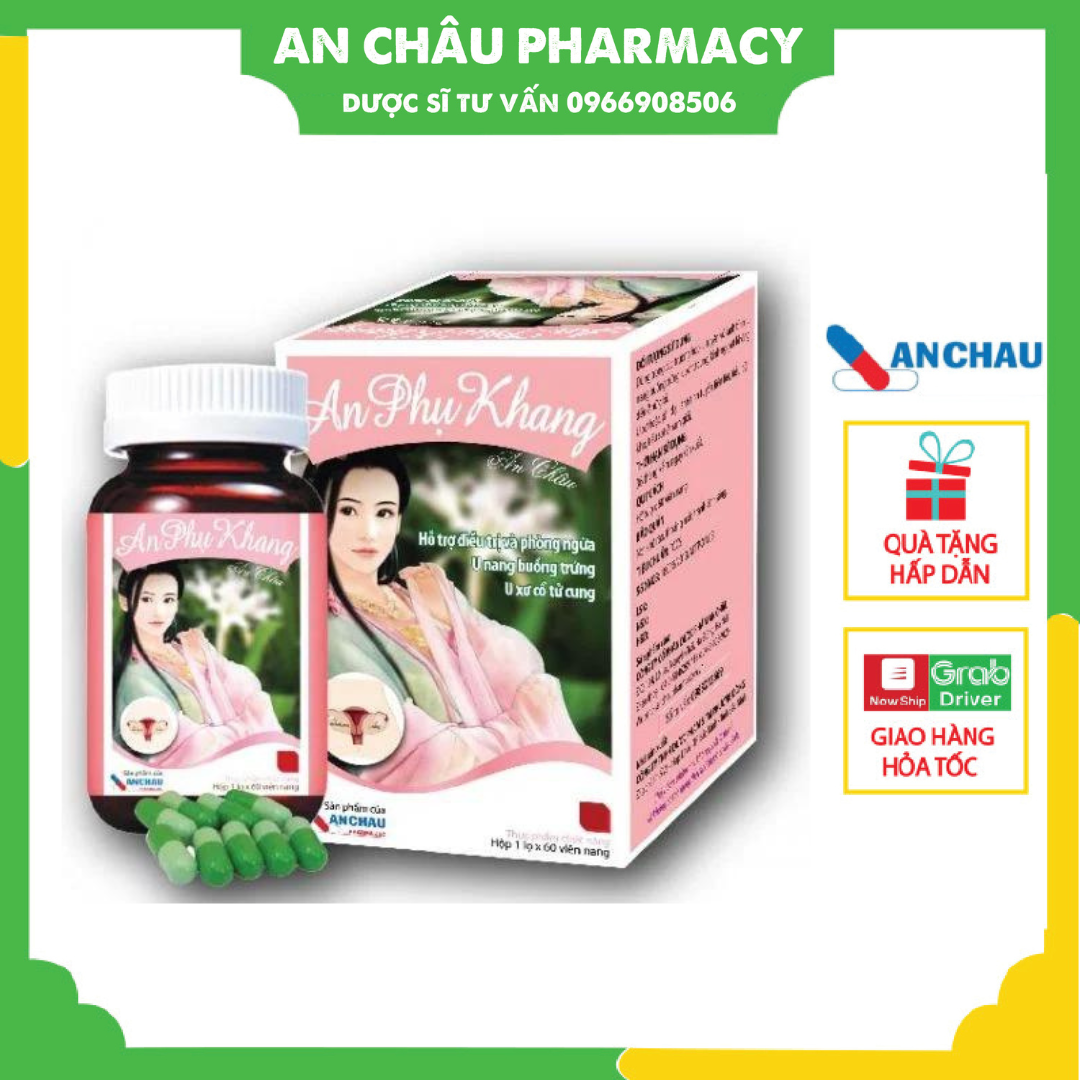 Viên uống an phụ khang hộp 60 viên chính hãng