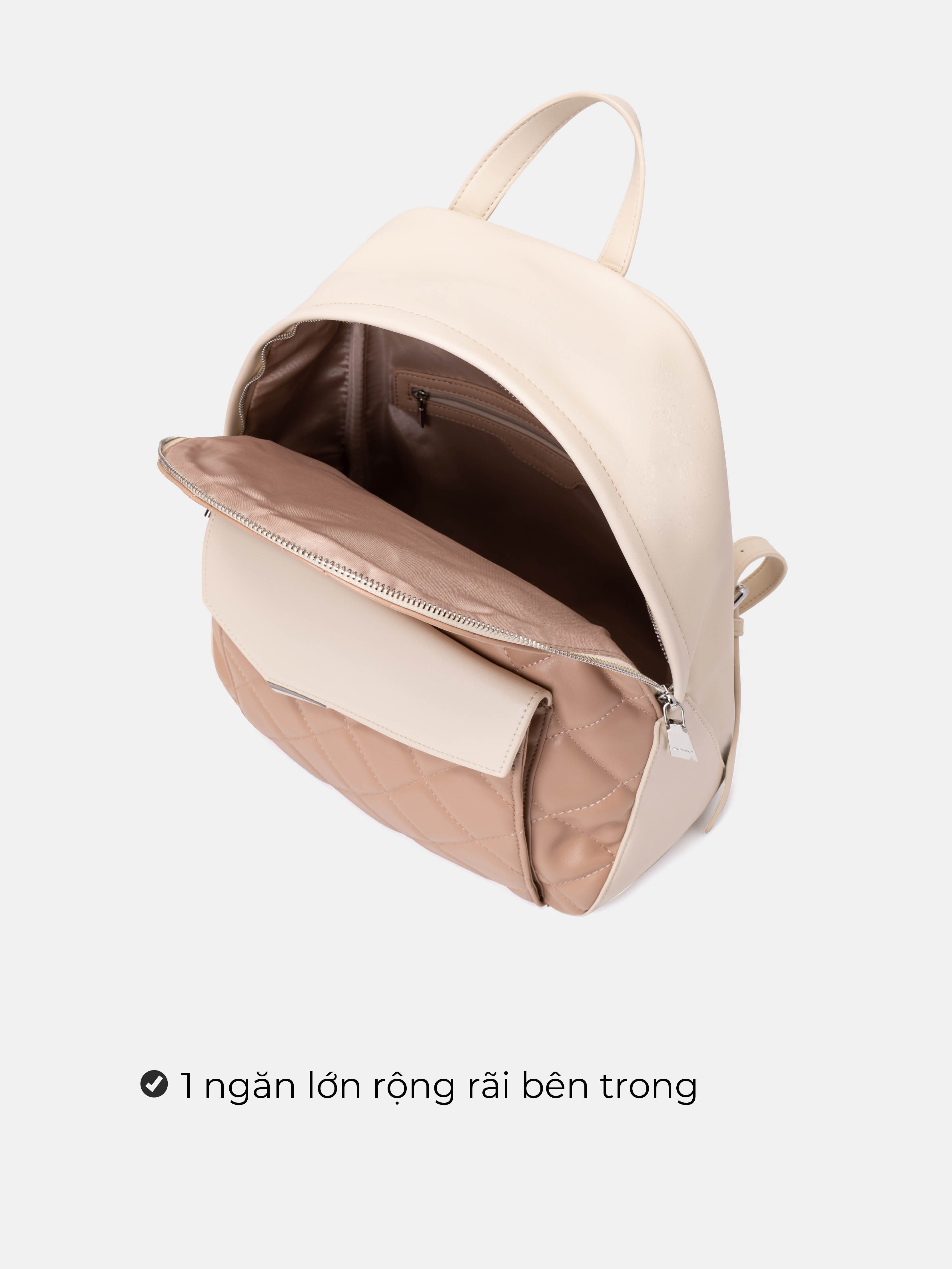 Balo Nữ Thời Trang JUNO Chần Bông Cách Điệu BL128