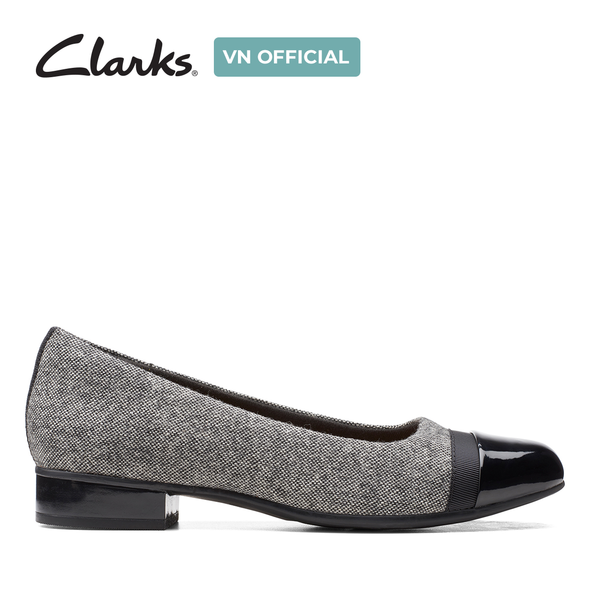 Giày Búp Bê Da Nữ Clarks - Juliet Monte