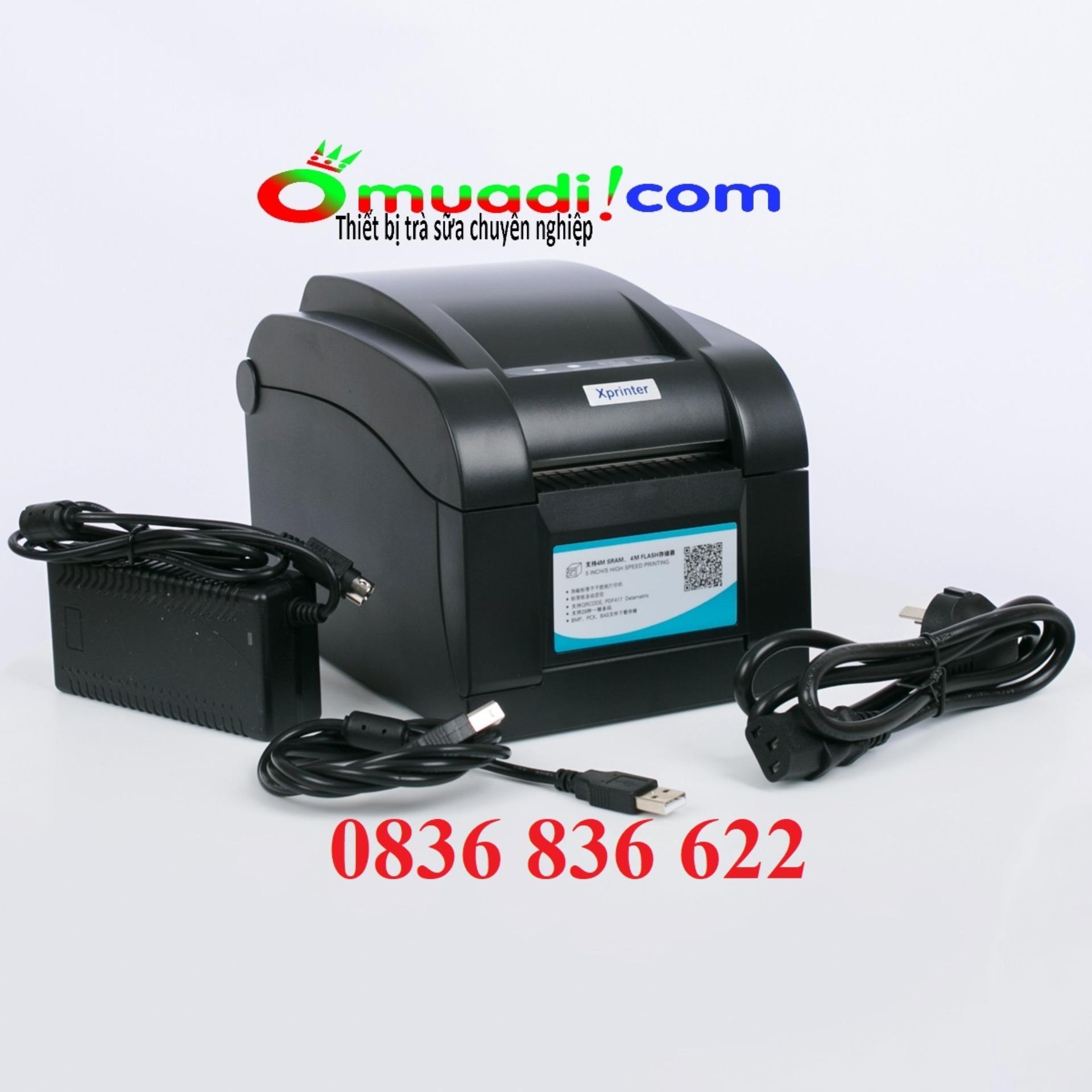 Máy in đơn hàng, in mã vạch Xprinter XP 350B
