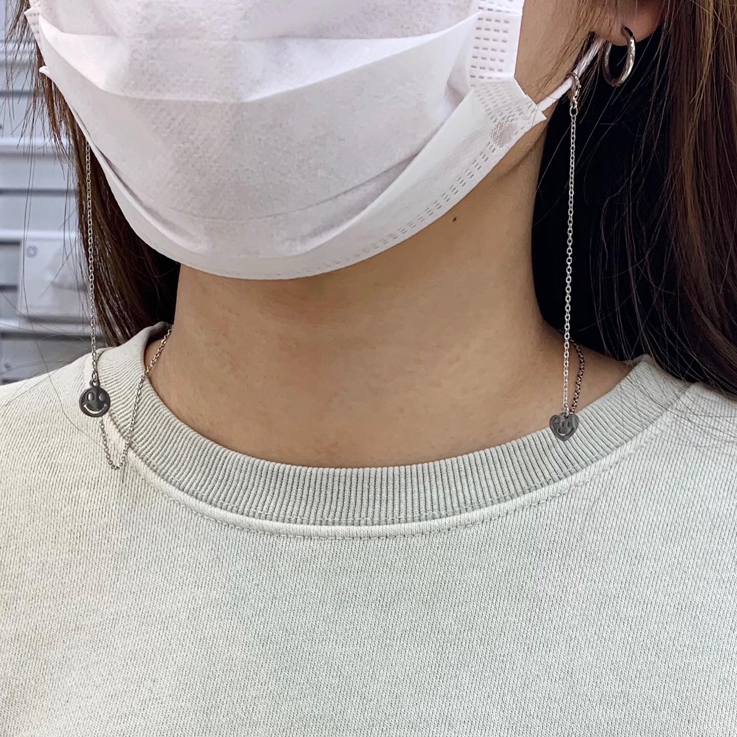 Dây đeo khẩu trang Smile Hàn Quốc Korea