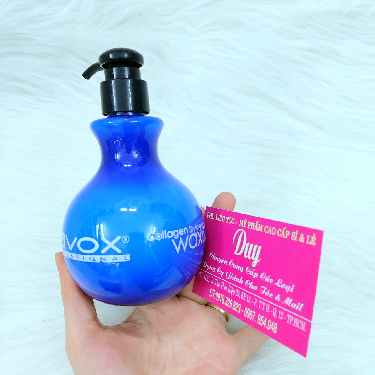 Wax Tạo Nếp Tóc LAVOX COLLAGEN 300ml