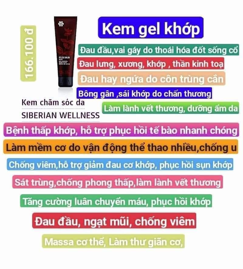 [HCM]Kem xoa dành cho cơ thể Siberian Pure Herbs Collection Uyan Nomo Joint Comfort Natural Relief Cream