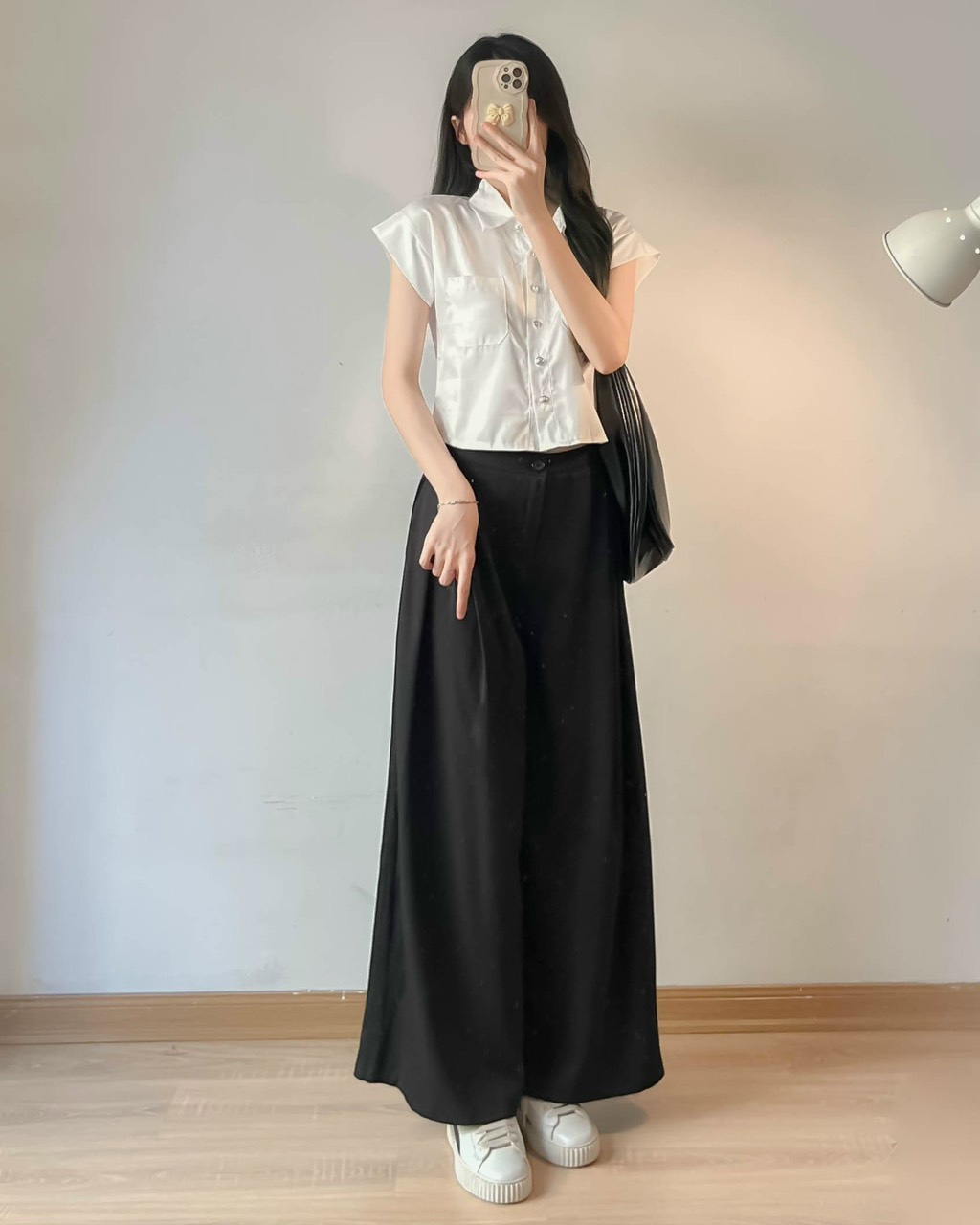 Quần nữ ống rộng xếp li - 247storefashion - quan0038/p12k7