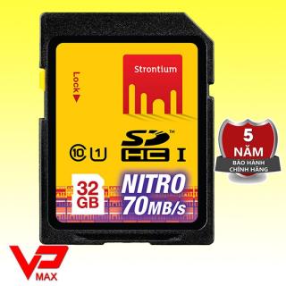 Thẻ nhớ máy ảnh 32GB Strontium tốc độ cao quay full HD bảo hành 5 năm thumbnail
