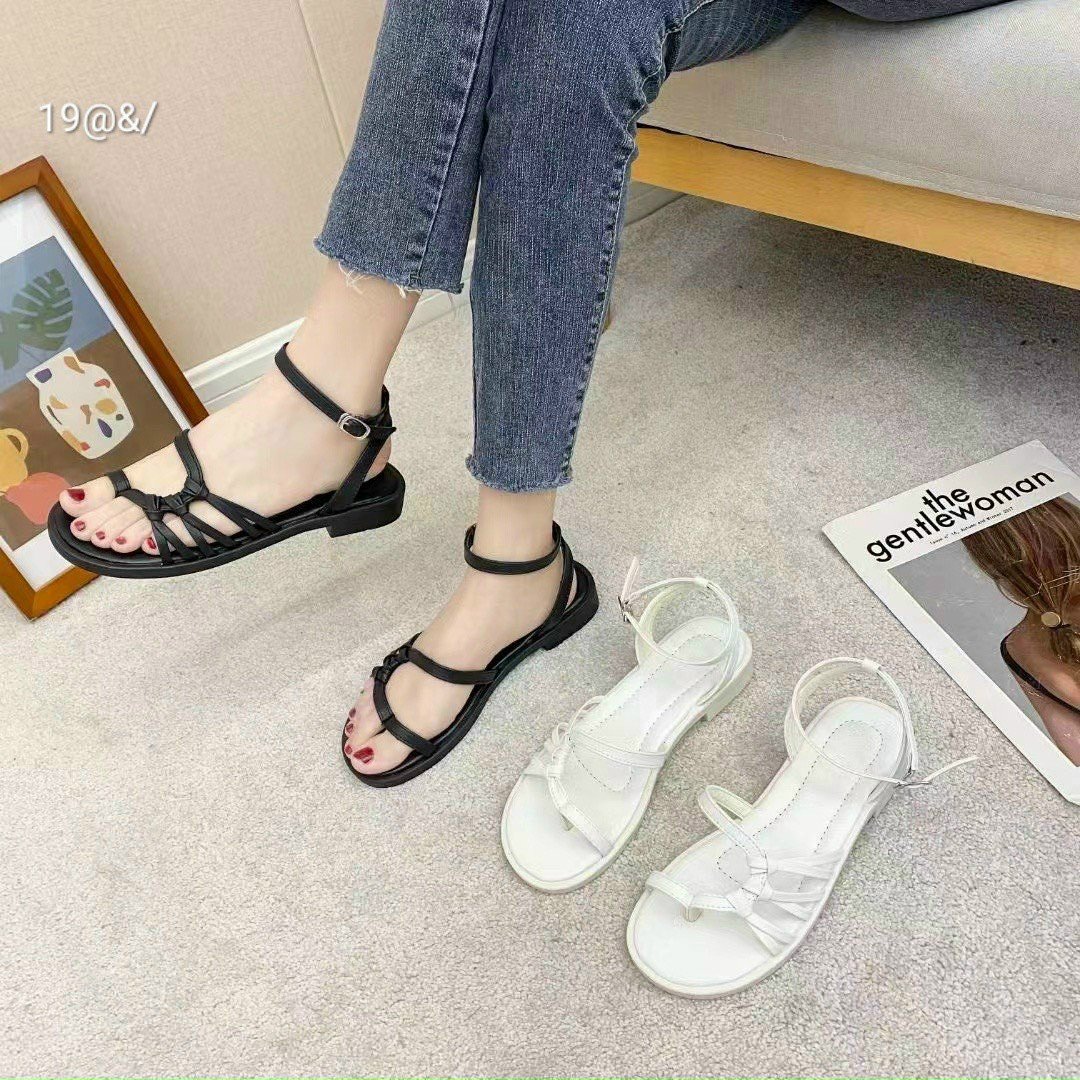 SANDAL NỮ ĐẾ THẤP 3-TU CÓ SIZE LỚN 35-42