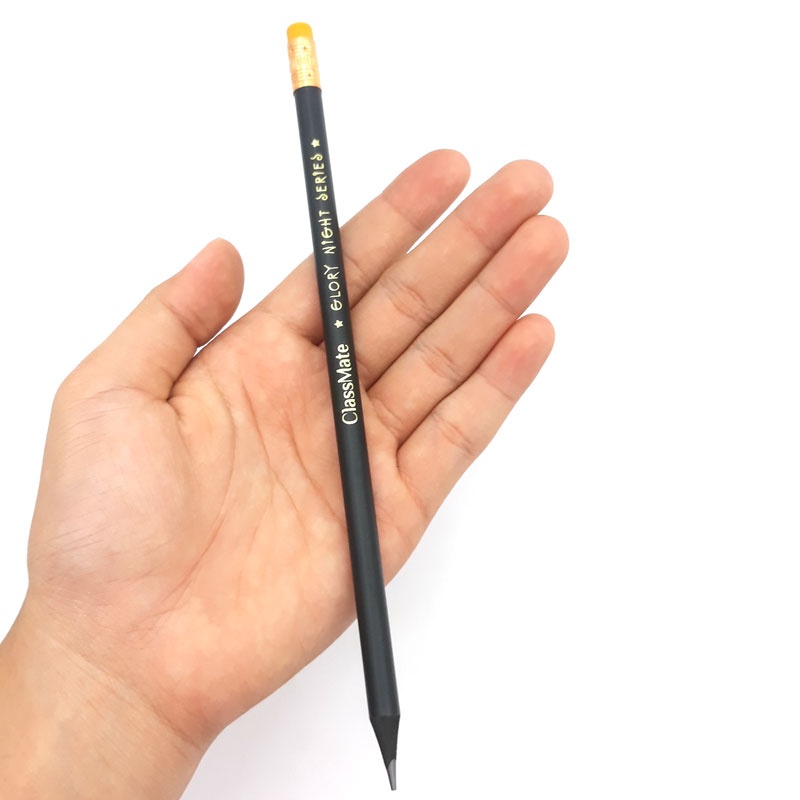 Combo 10 cây Bút chì gỗ đen ClassMate CL-PC702 2B