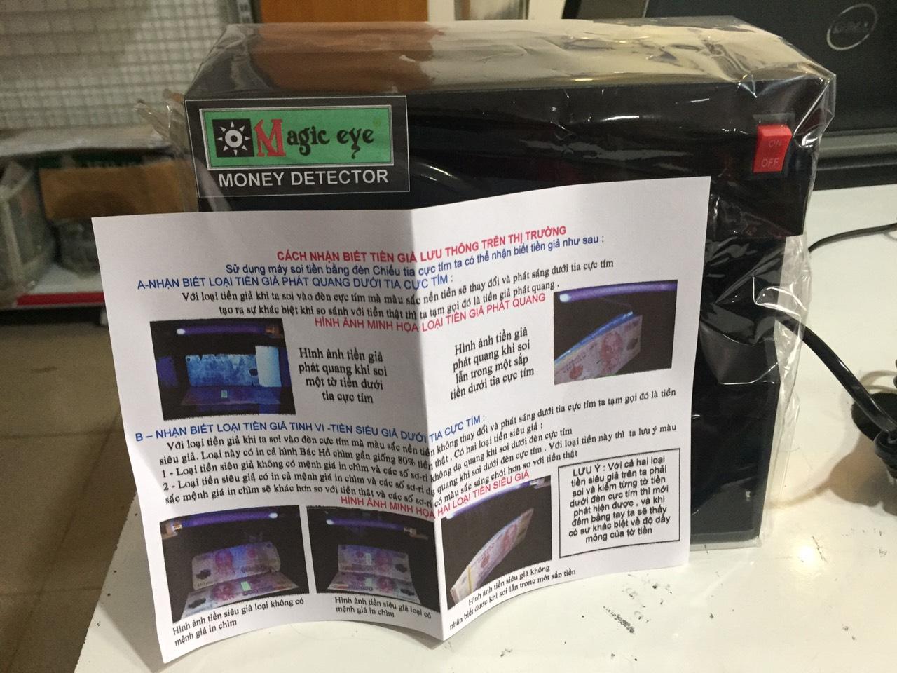 Máy soi tiền giả UV-402 (Magic eye 01)