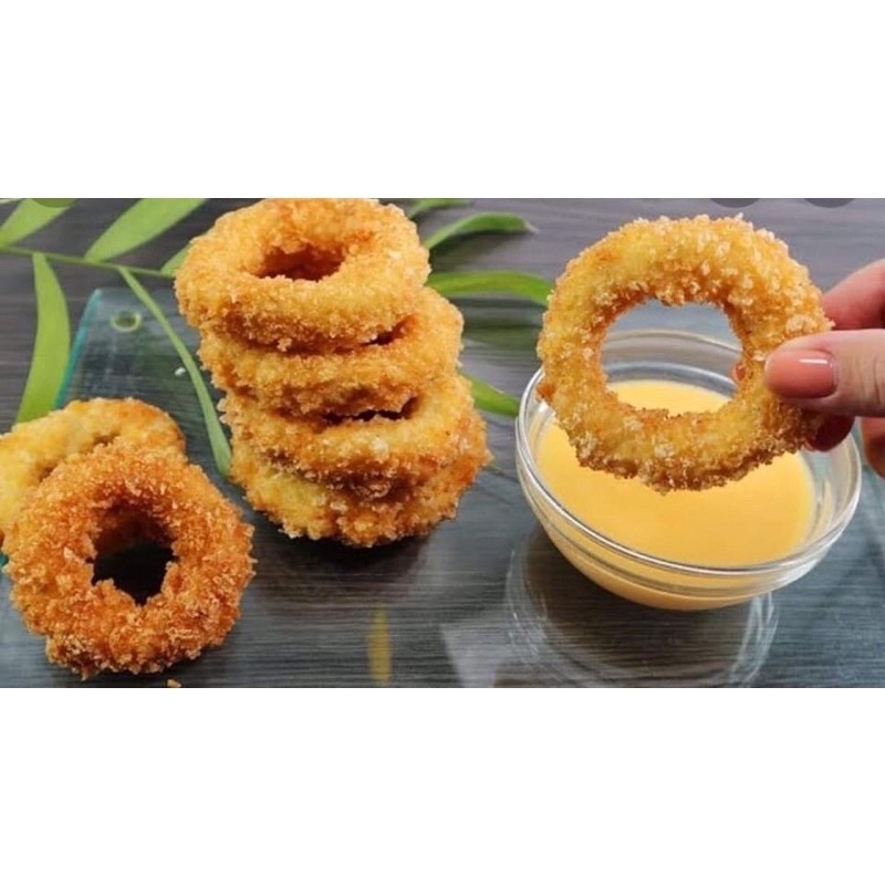 Gà Nugget Vòng Chiên Giòn - bịch 1kg (giao tphcm)