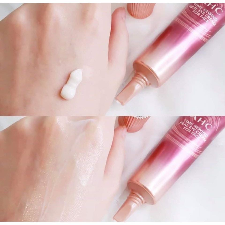Kem mắt ahc ageless real eye cream for face 12ml &30ml hàn quốc.
