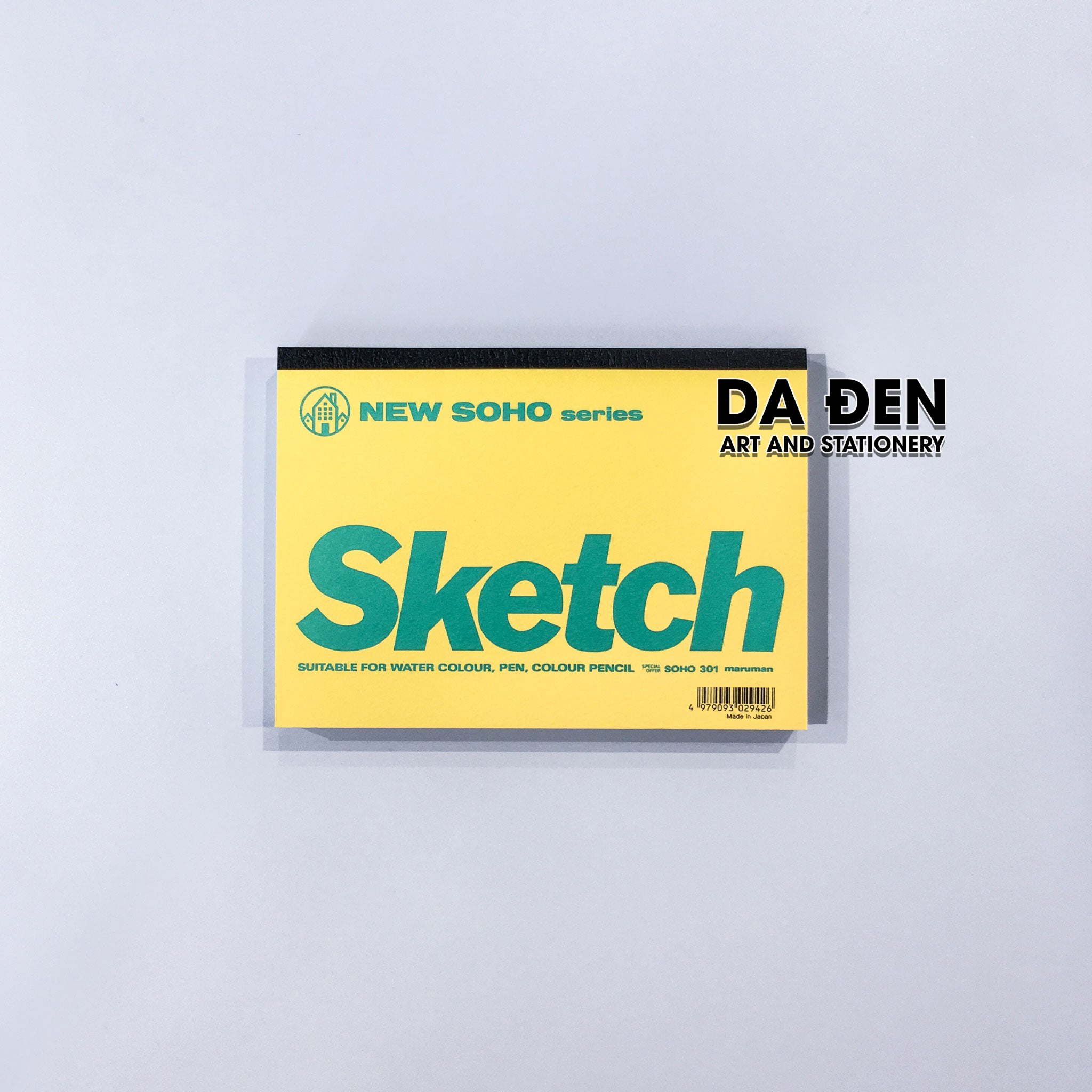 [DA ĐEN] Sổ New Soho Sketchbook Maruman Đa Dụng