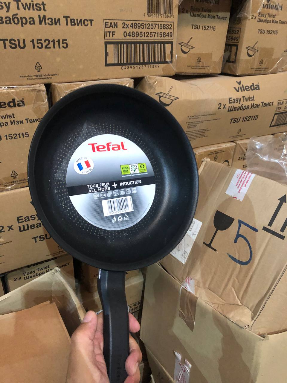 Chảo chiên Tefal So Chef size 22, 24, 28cm đáy từ
