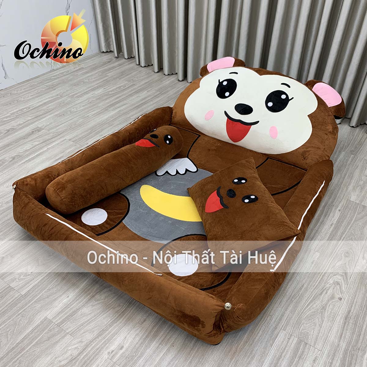 ( FREESHIP) Nệm thú bông cho bé Hàng Handmade cao cấp size 1m6-1m1 (Ảnh thật shop chụp)