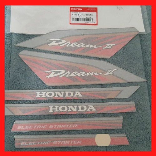 Bộ tem dream thái xịn, decan dán xe dream thái xịn