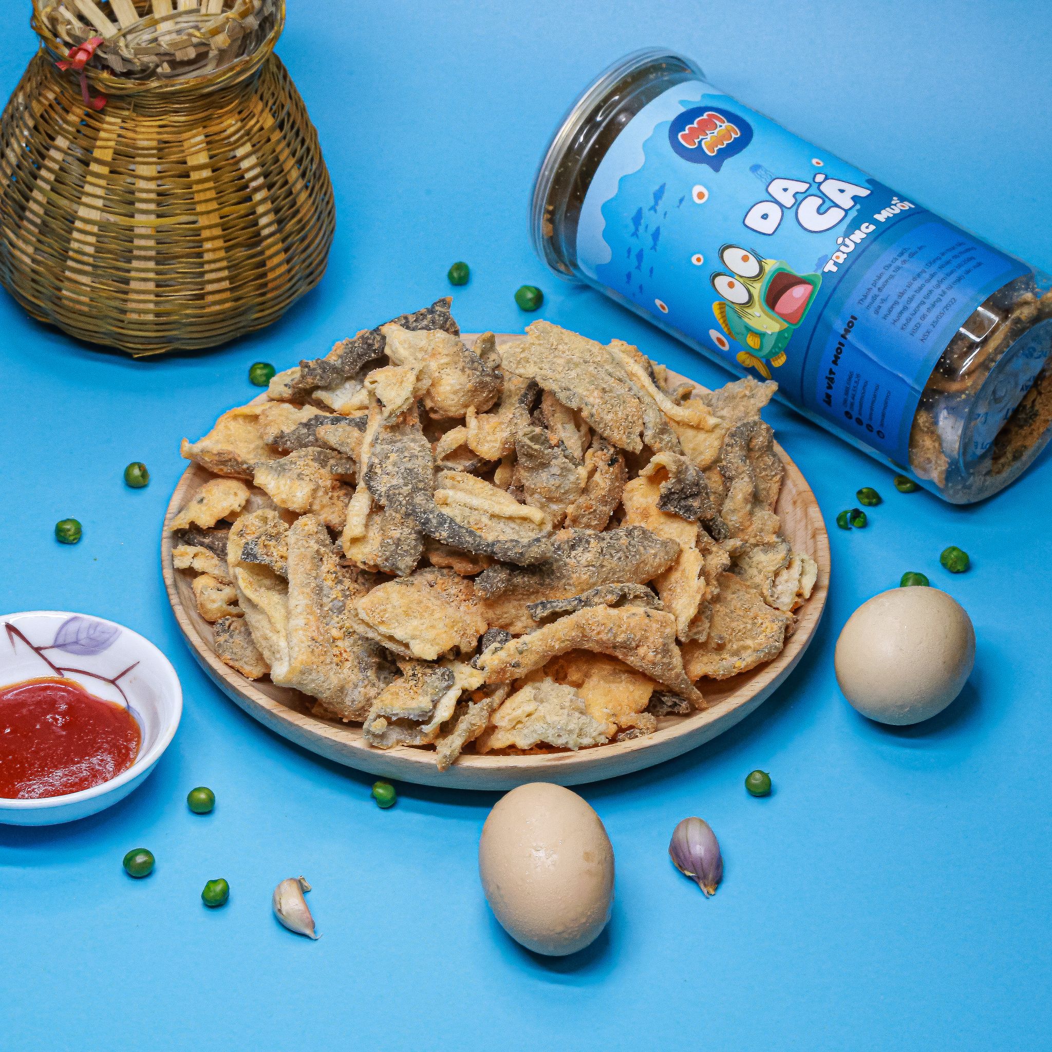 Da cá trứng muối 250gr - Đồ ăn vặt MoiMoi