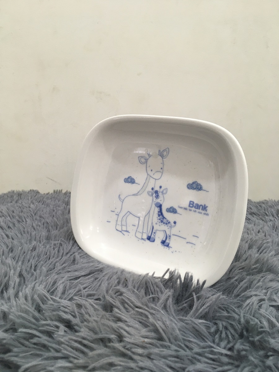 DĨA CHỮ NHẬT 20 CM - GỐM SỨ VIỆT