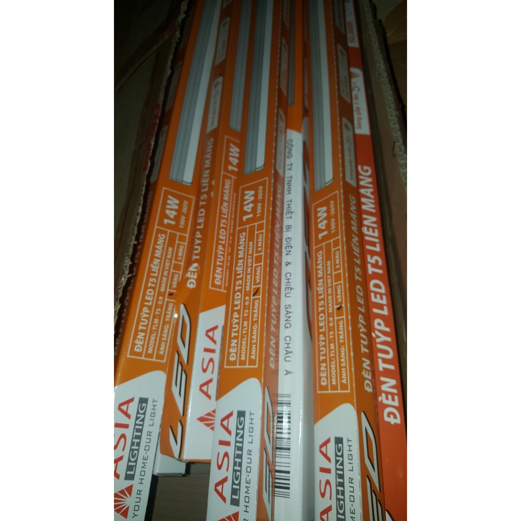 Đèn Tuýp LED Liền Máng Đơn T5 ASIA [CHÍNH HÃNG]