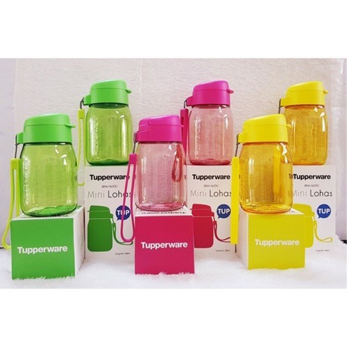 Bình nước Tupperware Lohas Mini 350ml màu mới