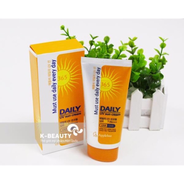 Kem chống nắng Applebee Daily UV Sun Cream SPF50+ PA+++