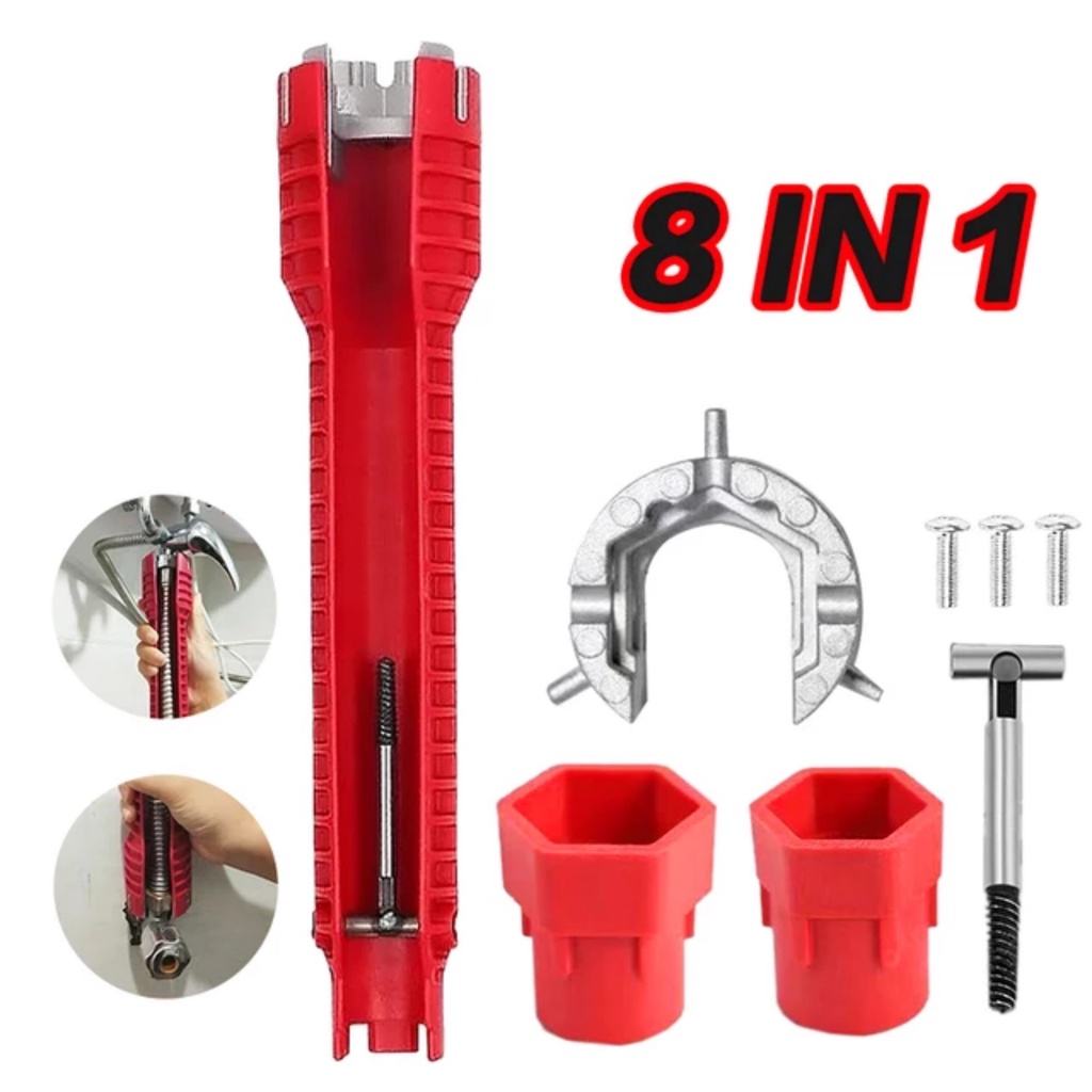 Cờ lê đa năng vặn dây cấp nước, Dụng cụ tháo lắp vòi nước