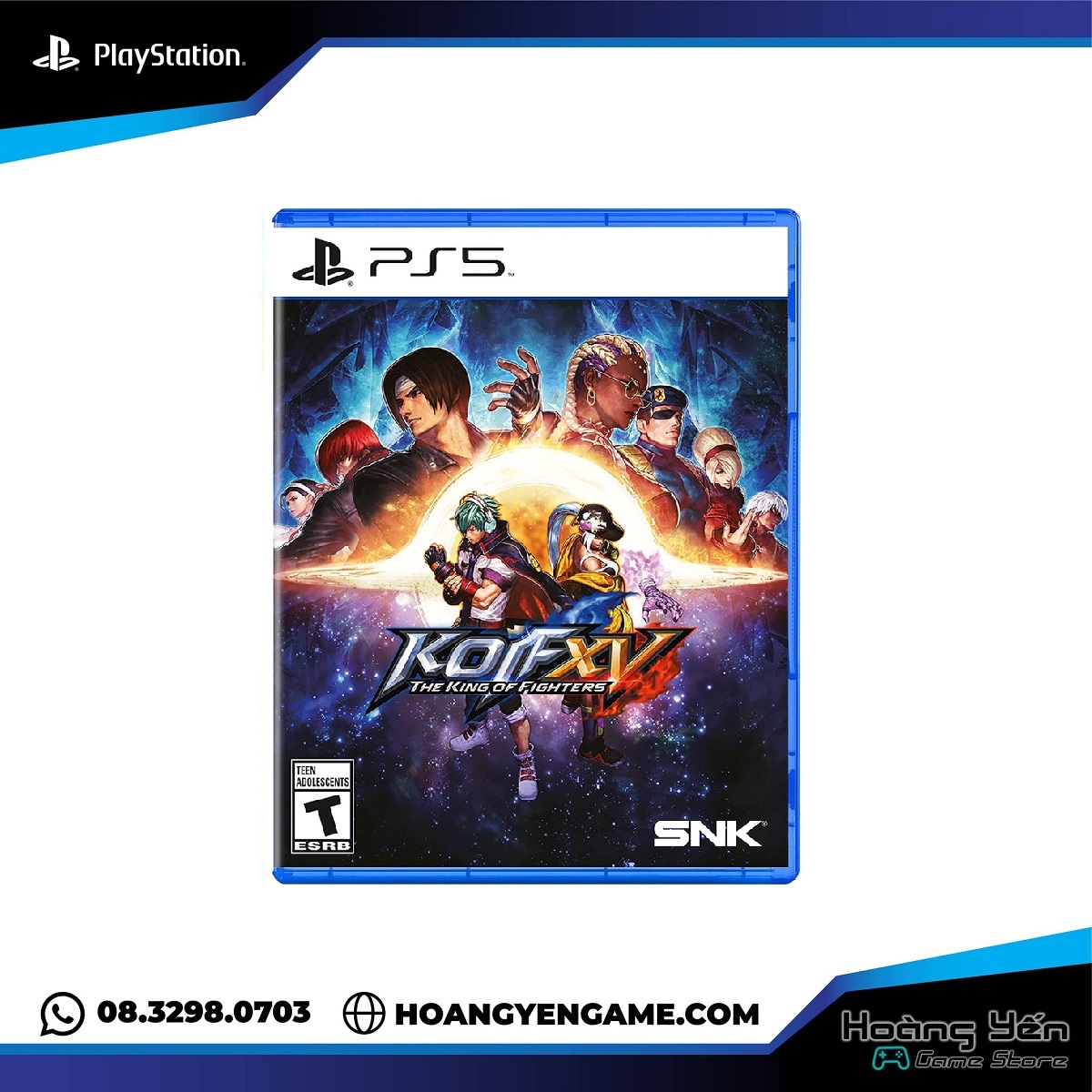 Đĩa game ps5 king of fighter xv