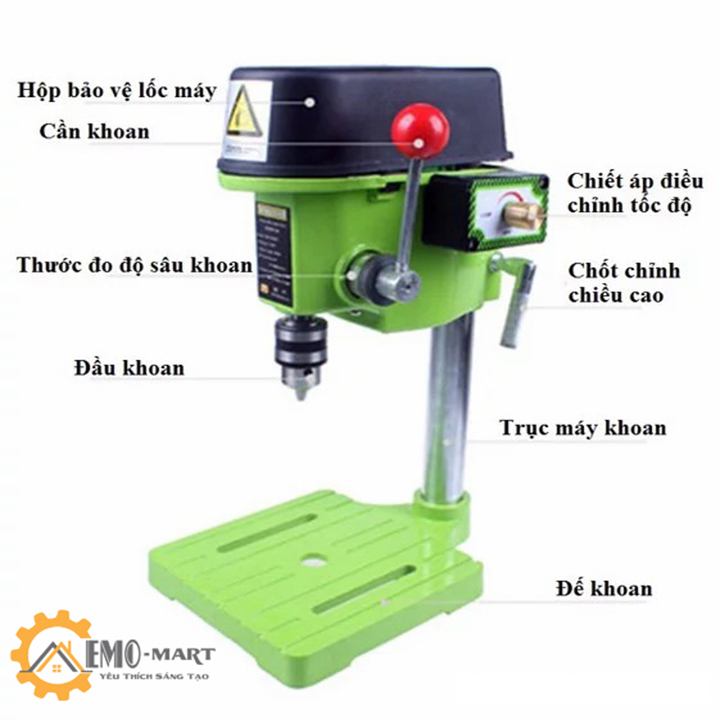 Máy khoan bàn miniQ 480W