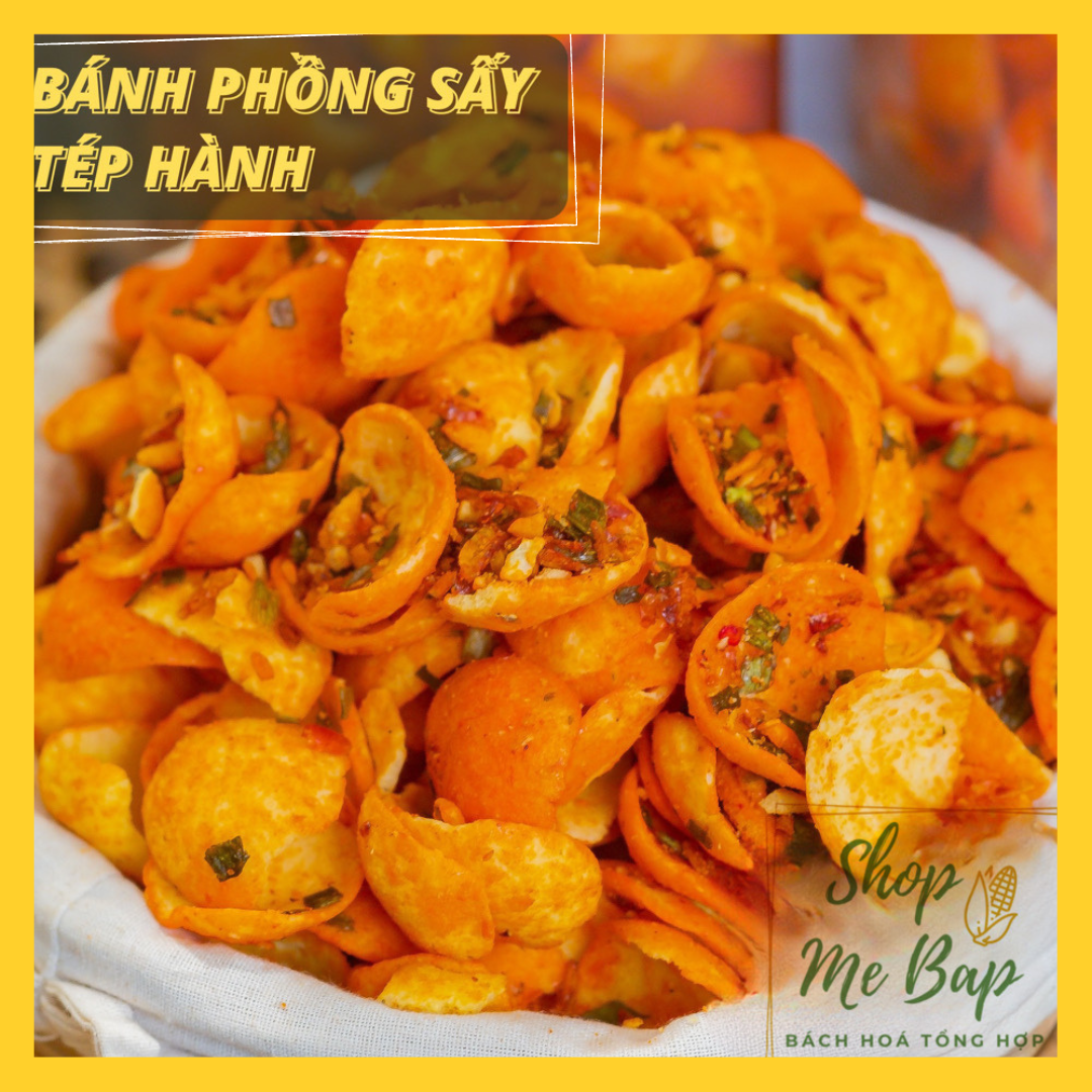 Bánh Phồng Tép Nguyên Con 250g - bánh giòn thơm - Shop Mẹ Bắp [Date 6 tháng]