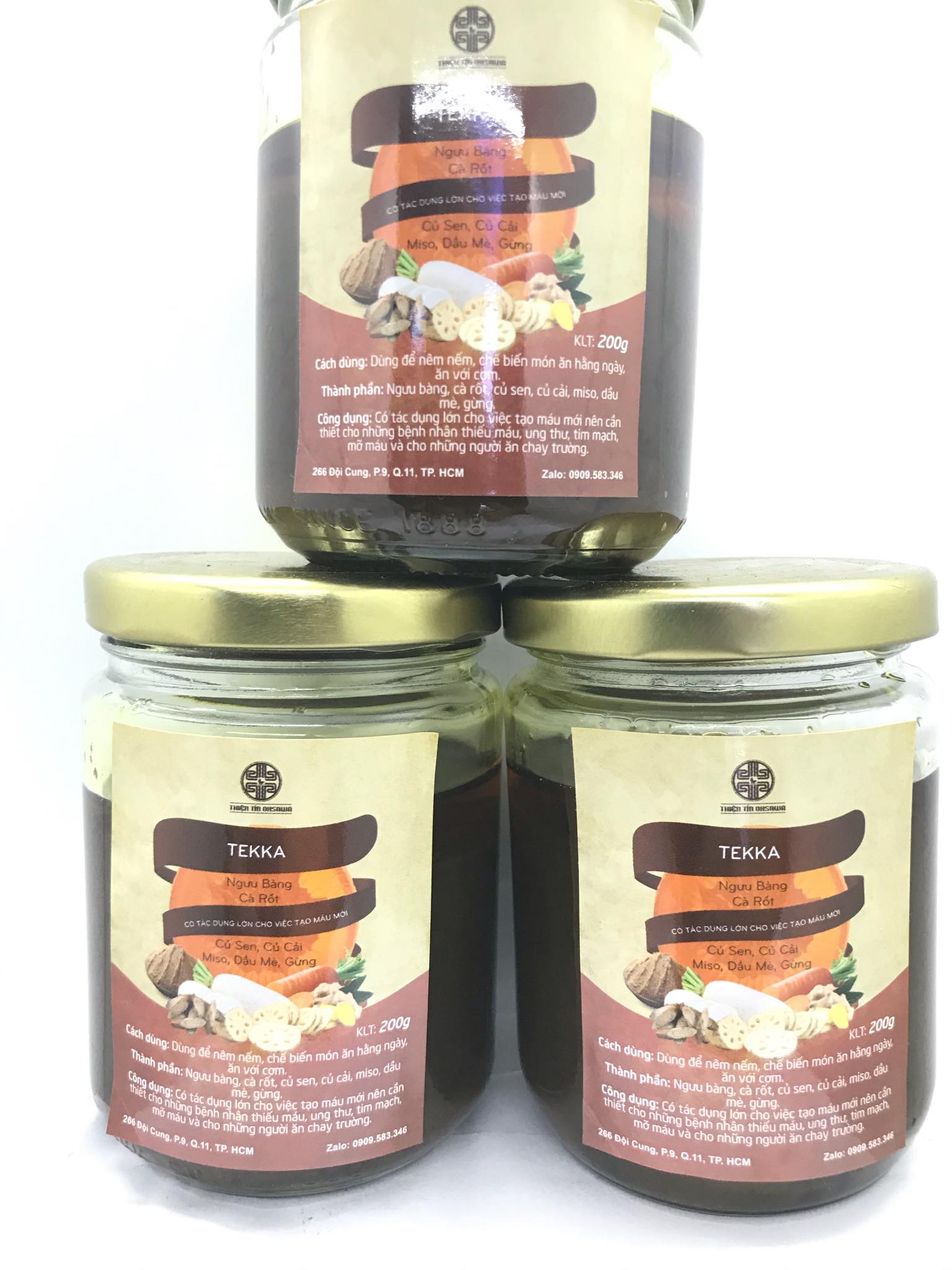 Tekka - thức ăn bổ dưỡng