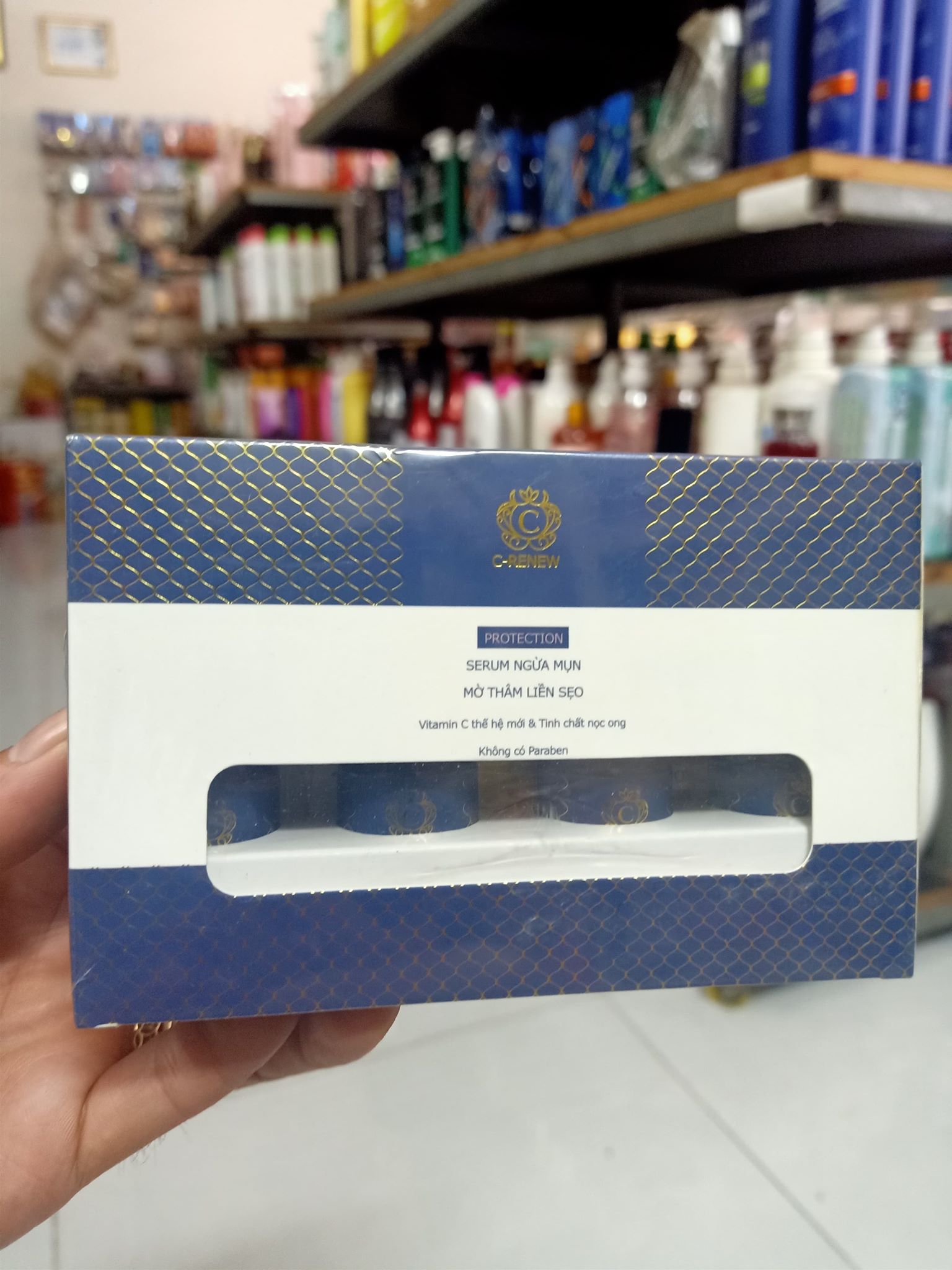 Serum xóa mụn mờ thâm liền sẹo C-RENEW 10ml