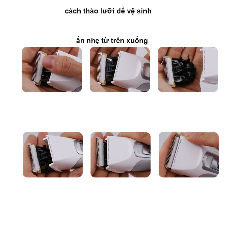 Tông đơ cắt tóc hàn quốc codos T6